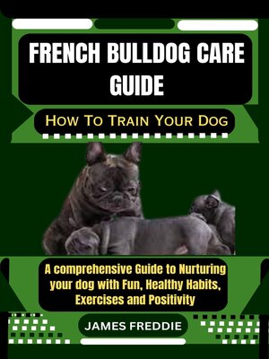 cover image of French Bulldog care guide